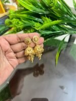 গোল্ড পলিশ ঝুমকা - Image 4