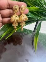 গোল্ড পলিশ ঝুমকা - Image 5