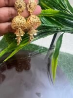 গোল্ড পলিশ ঝুমকা - Image 7